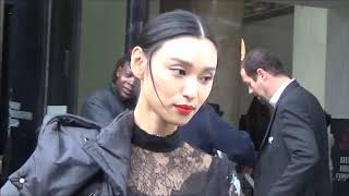 Louise Wong 王丹妮 @ Paris Fashion Week 2 october 2017 show Shiatzy Chen