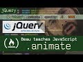 animate in jQuery - Beau teaches JavaScript