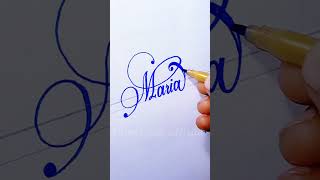 Calligraphy Lettering name style#handwriting#lettering#calligraphy#shortsyt