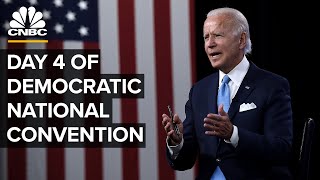Democratic Presidential Nominee Joe Biden speaks at DNC — 8/20/2020
