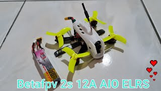 BETAFPV 1-2S 12A AIO ELRS FC | 2inch 2S FPV Racing Quad | DIY