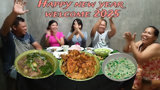 Simple New Year Celebration ni Kasister Merry \u0026 Family