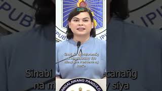 Vice President Sara Duterte nag-resign bilang Department of Education secretary
