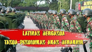 Pendidikan segera berakhir || Latihan berganda Dikmaba 2020