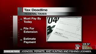It's Tax Day! Tips for filing federal tax retuns