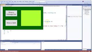 Visual C# 4.6- Multiple Lines in Label and MessageBox