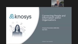 Knosys (ASX:KNO) Presentation, FNN Online Investor Event, April 2021