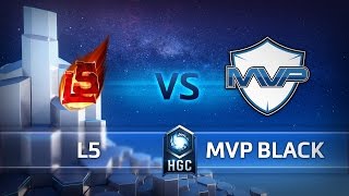 HGC Eastern Clash - L5 vs MVP Black - Game 1