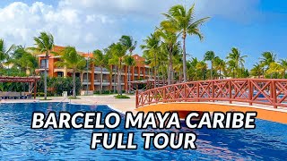 🌴🌴 BARCELO MAYA CARIBE - FULL TOUR | Mayan Riviera, Mexico