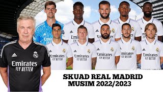 Skuad Real Madrid 2022 / 2023 | Profil Skuad Real Madrid Musim Depan