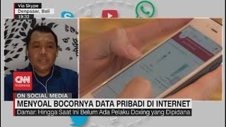 Menyoal Bocornya Data Pribadi di Internet