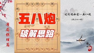 学会这3招，让你成为布局高手，五八炮，优劣势分析+破解思路 #象棋教学 #中国象棋