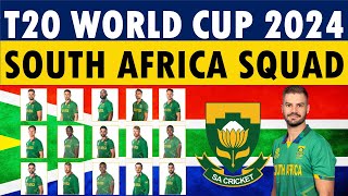 T20 World Cup 2024 South Africa Squad: South Africa squad for ICC T20 World Cup 2024