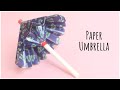 How To Make Paper Umbrella