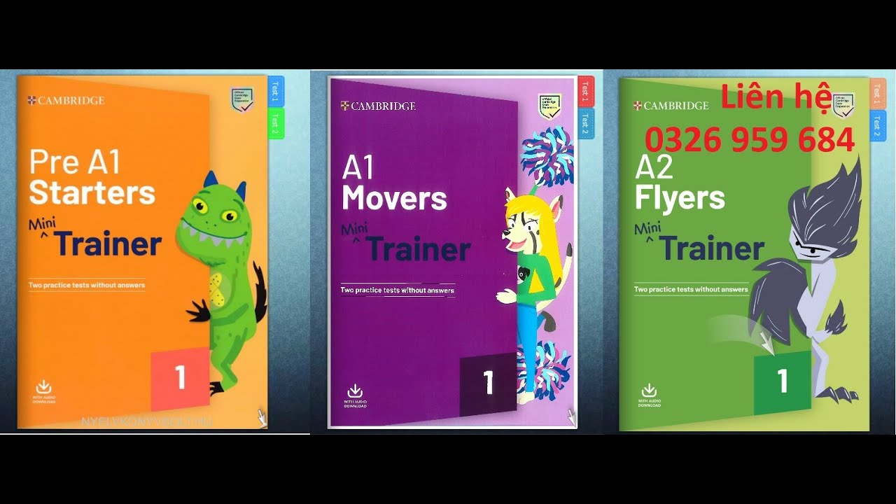 Phбє N Mб ѓm Mini Trainer Starters Movers Flyers Youtube
