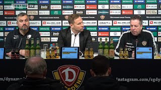 23. Spieltag | SGD - BOC | Pressekonferenz nach dem Spiel