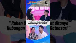 Ruben Onsu kikuk saat ditanya tentang hubungannya dengan Desy Ratnasari. #rubenonsu #desyratnasari