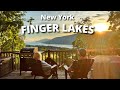 Amazing sunrises, fabulous hiking and WINE.  Who doesn't like those? New York Finger Lakes