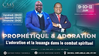 Pst.Fidèle T.: L'adoration \u0026 la louange dans le combat spirituel - Jour 1