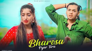 Bharosa Pyar Tera | Blind Girl Love Story |  Sad Song 2021 | Sahir Ali Bagga | Maahi Queen & Aryan