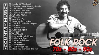 The Best Folk Rock And Country Music Of All Time 📀 Folk Rock Country music 70s 80s 90s With Lyrics