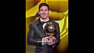 Lionel Messi Birthday WhatsApp Status || Messi Birthday Edit 💙