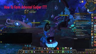 mount Arboreal Gulper in Shadowlands / how to Use Unusually Large Mushroom to Summon Humon'gozz /