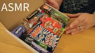 ASMR: Unboxing/Tasting American Sweets + Banana Beer, Whisper