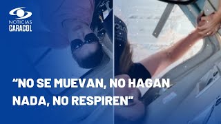 Impactante: video grabado dentro del helicóptero que se estrelló en Medellín
