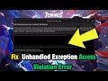 Fix Marvel Rivals Unhandled Exception Access Violation Error