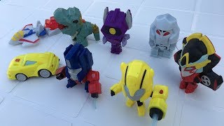 COMPREI A COLEÇÃO DE BRINQUEDOS DOS TRANSFORMERS NO MC LANCHE FELIZ (Agosto 2018) - Velhote