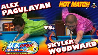 HOT MATCH: Alex PAGULAYAN vs. Skyler WOODWARD - 39th U.S. OPEN 9-BALL CHAMPIONSHIPS  (2014)