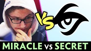 MIRACLE vs Team Secret — Cancer Lancer vs Matu, Puppey, Zai party