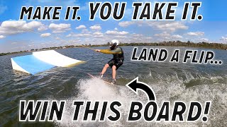 Land a Wakeboard Flip and Win this Hyperlite Cable Board!