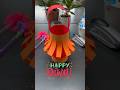 How to make a paper Diwali lantern | Colourful kids craft decoration #shorts #diwali #diwalicraft