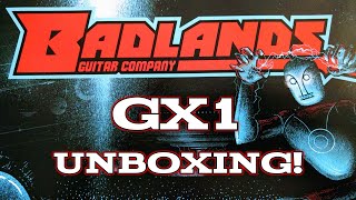 Unboxing the Badlands GX1 Redline Guitar!