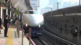 200系新幹線とき331号東京駅発車/JR East Shinkansen 200 series/2013.03.07