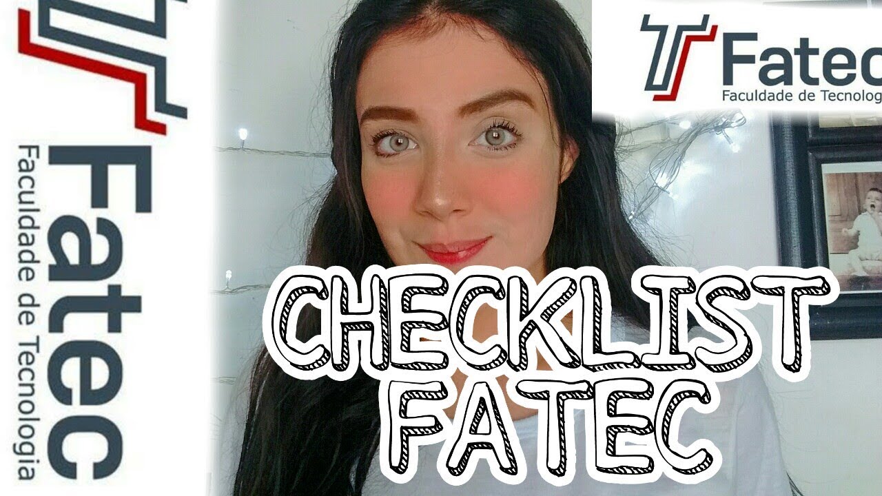 VESTIBULAR FATEC- CHECKLIST: O QUE CAI NA PROVA DA FATEC? - YouTube