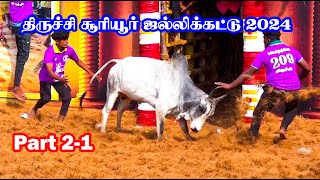 2024 சூரியூர் ஜல்லிக்கட்டு Part 2-1 | SOORIYUR JALLIKATTU | THANGAM JALLIKKATTU TV