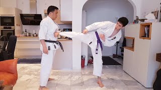 LET'S LEARN KARATE with Ryan Hayashi #2 - Beginners Training At Home