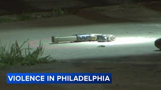 Philadelphia endures a very violent weekend as overall crime dips