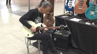 【アーティストデモ演奏】Kz One Solid P-90 Stop Tailpiece Bridge feat.清水一雄【Kz Guitar Works】Kazuo Shimizu