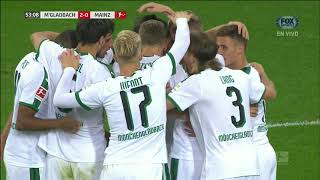 GOL: Borussia Mönchengladbach 2-0 Mainz 05