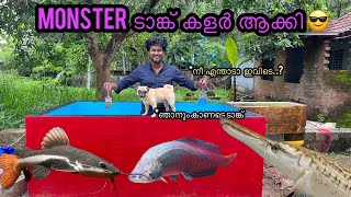 മോൺസ്റ്റർ ടാങ്ക് അങ്ങനെ കളർ ഫുൾ ആക്കി ❤️🤩 || monster tank || @mr_supermenon