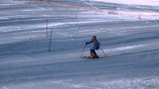 Marquette MMRT Race, March 2014, Anna Grzelak Age 8, slalom race