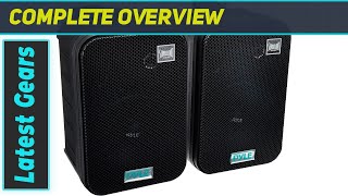 PYLE Home Dual Waterproof Outdoor Speaker System Review