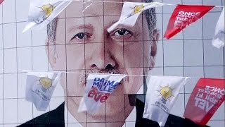 Letzte Mobilisierung vor dem Verfassungsreferendum in der Türkei