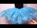 クラシックバレエの衣装作り ballet costume making tutu skirt making③