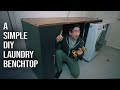 Laundry Benchtop - Proyek DIY Sederhana