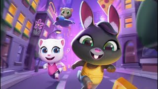 Talking Becca joins Talking Tom Gold run🤩game